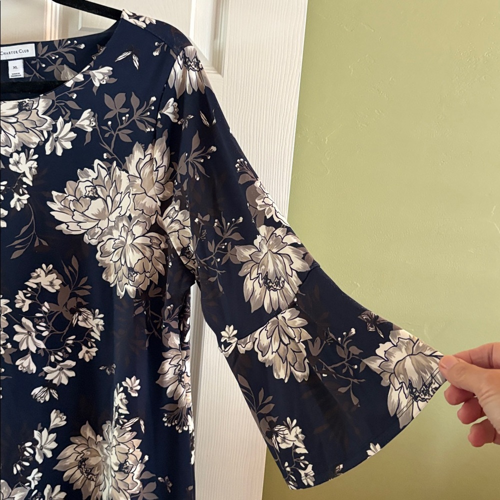 Charter Club dress with Pashmina XL